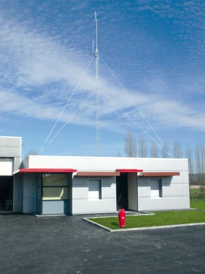 SDIS 38 -  Détail poste de garde et bâtiment administratif